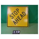 Stop Ahead Sign