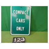 Compact Cars Sign
