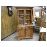 Nice Tell City Maple China Cabinet 691/2" x 36"