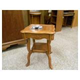 Oak End Table 2" x 18"