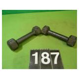 Set of 5 Pound Weights