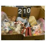 Box w/Knives & Some Small Collectable