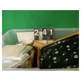 Box with Serving Tray and Posters