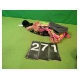 2 Girls Winter Hats & Gray Beanie