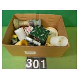 Box with Clock and Candle