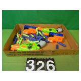Flat of Nerf Guns and Darts