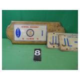 2 1972 Plates 1976 Plate