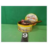 Circus Tin ~ Truck Belt Buckle Cowboys Buckle