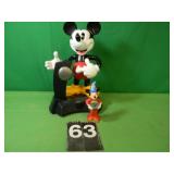 Mickey Mouse Phone & Mickey Clock
