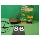 LED  Copper Top Post Cap Lights