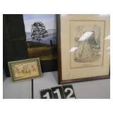 Old Pictures Tree Scene