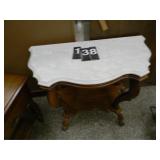 Marble Top Table 28" x 36"