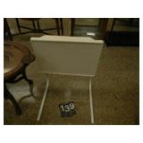 White Plastic Sofa Table