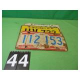 3 Illinois 1975-70-77 Licenses Plates