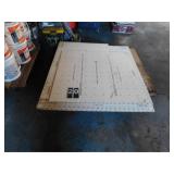 9 - 4x4, 2- Partial Sheets  Iron Ply Underlayment