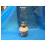 Oil Lamp with Pink Base