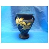 Blue Roseville Vase # 202 - 8"