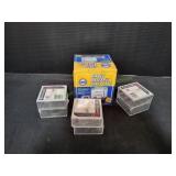 Single Baseball Glass Case & Pro Mold Puck Square