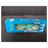 TYR Active Adult Big Swimple Water Googles, Teal