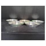 (5) Mirro 9" Round Cake Pans