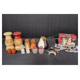 (10) Vintage Salt & Pepper Shakers