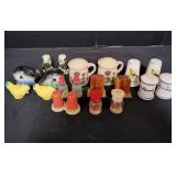 (10) Vintage Salt & Pepper Shakers