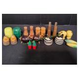 (10) Vintage Salt & Pepper Shakers