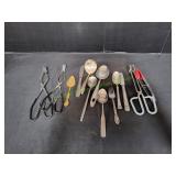 Tongs, Butter Knives, Serving Spoons & More