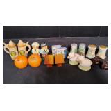 (9) Vintage Salt & Pepper Shakers