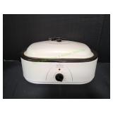 White Rival Roaster Oven w/ Rack