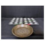 Aluminum Pie Pan & (2)Tart Pans