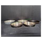 (5) Round Cake Pans