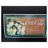 17.5"x9.5" Coca-Cola All Seasons Metal Sign
