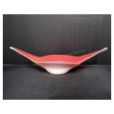 X-Large Blown Glass Decorative Bowl