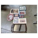 Vintage Wall Mirror, Wall Art in Frames & Prints