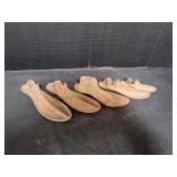 (5) Vintage Cast Iron Cobbler Cast Forms