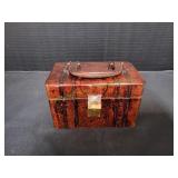 (3) Shot Glasses w/ Wood Chest