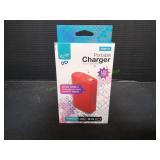 iLive Portable Charger w/ LED Flash Light