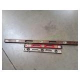 (2) 24" Levels & (1) 48" Levels