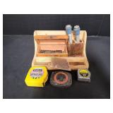 Tape Measures, Bits, Thermometer & More