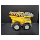 Tonka Plastic Dump Truck w/ Building Blocks