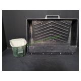 18" Deep Well Tank Tray & Small Paint Pale
