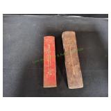 (1) 3lb & (1) 2 3/4lb Steel Wood Splitting Wedges