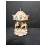 14" Horse Musical Carousel, Battery Operated