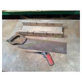 Hand Saw, Pistol Grip Saw & Wood Slot Saw Holder