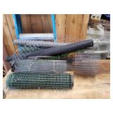 Metal & Plastic Fence Pieces & Replacement Screen
