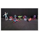 Superman, Flash & Hulk Action Figures