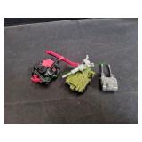 (3) G I Joe Action Figure Accessories