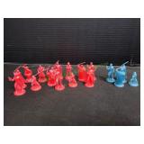 Star Wars Red & Blue Hologram Figures