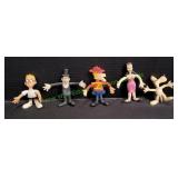 1972 Wham-O Mr. Peabody Rubber Figures